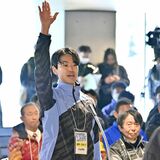 【栃木県郡市町対抗駅伝】『思いつなぐ』熱い宣誓、東大生の田中（小山B）　白バイやEVも力添え