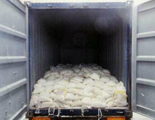 　覚醒剤を隠した海上コンテナ（東京税関提供）