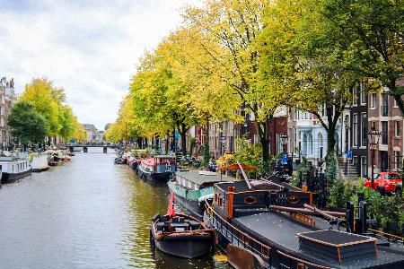 　オランダ・アムステルダムの風景（市川男寅撮影）