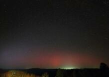 北海道でオーロラ観測