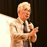 喜劇俳優・大村崑さんが栃木で講演会　幸せに対する考え、健康維持の秘訣な…