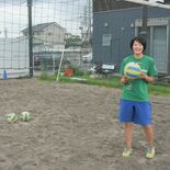 海なし県でもビーチバレーがしたい　自宅にコート、後進を育成　とちぎ国体…