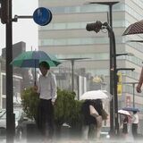 ３日夕方、宇都宮に記録的短時間大雨情報　奈坪川あふれ、６棟が浸水