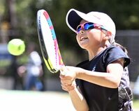 栃木県小学生テニス選手権　４年生の森田塔子（睦）が初の女王　男子は半田航大（清原北）が優勝