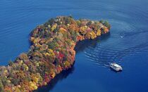 日光・八丁出島で紅葉見頃