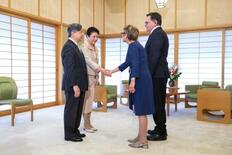 両陛下、カナダ議長と会見