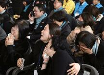 韓国の航空機事故１年で追悼式典