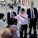 県内要人警護より強化　自民・茂木氏、足利で選挙応援　首相への爆発物投げ…