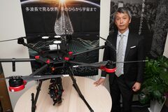 作物の状態、上空から観測　ポーラスター・スペース社長　中村隆洋さん（49）＝那須塩原出身