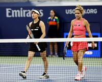 全米テニス、加藤未唯ペアは敗退