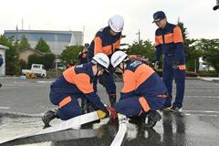 中継放水 スキルを向上