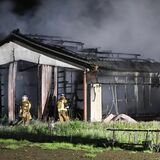 小山で住宅火災