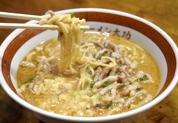 肉みそラーメン（ニンニク味）