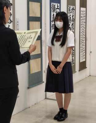高校生選抜展の入賞者