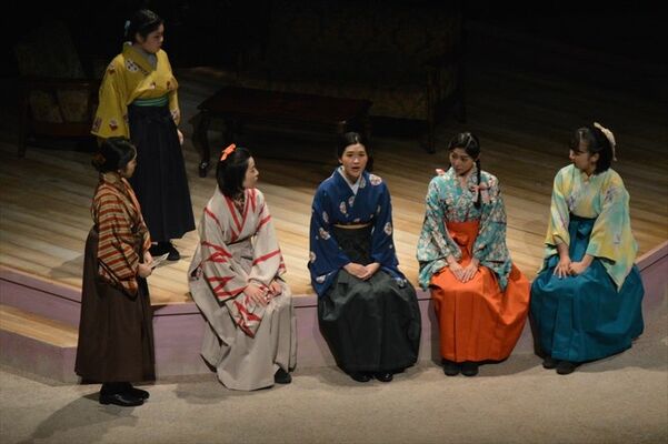 佐野市文化会館で上演された「フートボールの時間」