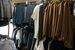 宇都宮市学生服リユースｓｈｏｐリボンに並ぶ県内高校などの学生服＝７日午後、宇都宮市内