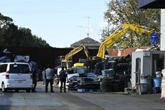 銅線ケーブル連続窃盗事件関連で家宅捜索　警視庁と栃木県警が小山の金属買…