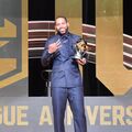 【一問一答】ニュービル、3年連続MVP 「チームメイト、コーチ陣に感謝」 バスケBリーグ年間表彰式