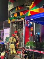 バンコクのパブ火災、２８人死亡