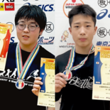 レスリング　坪井選手（塩谷中）船越選手（壬生中）が準Ｖ　全国選手権へ飛…