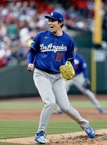 ドジャース佐々木、３敗目も収穫