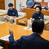 開幕控え王座奪還誓う　ブレックスが宇都宮市長を表敬