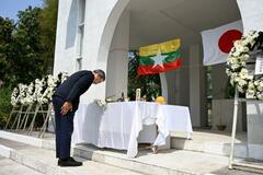 ミャンマーで戦没者追悼式