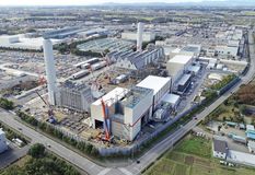 神鋼の「真岡発電所」工事着々