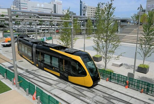26日に開業を迎えるＬＲＴ