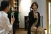 作品への思いや制作の様子について語る城戸さん（右）と進行役の島田さん