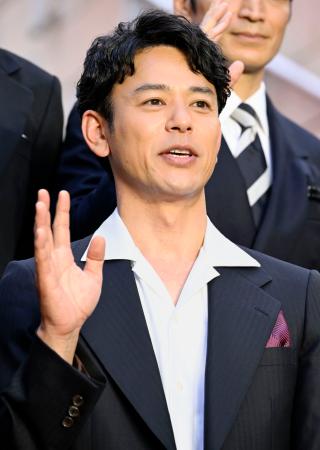 イベントに登場した妻夫木聡=東京都港区