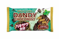 「バキザク食感」ダンディーチョコミント味が登場　宇都宮のフタバ食品、セ…