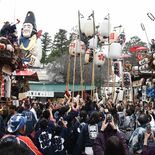 「盛り上がって元気100倍」　真岡・大前神社で例大祭　はしご乗りやぶっ…
