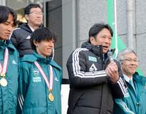 青学大・原監督「総合４連覇を」