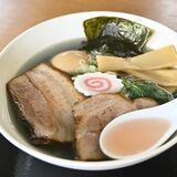 見た目と味にインパクト　おしらじラーメン２　山の駅たかはら（矢板）