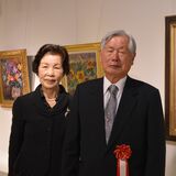 米寿記念の絵画展　宇都宮市の森實さん　妻の支えで土臭さを表現