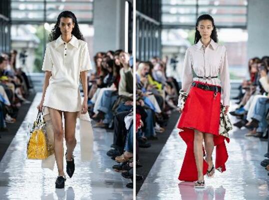 　ファッションブランド「ＴＯＧＡ（トーガ）」の２０２６年春夏コレクション（ＴＯＧＡ提供写真）