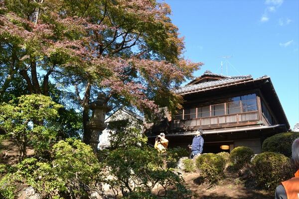特別公開された新藤氏庭園