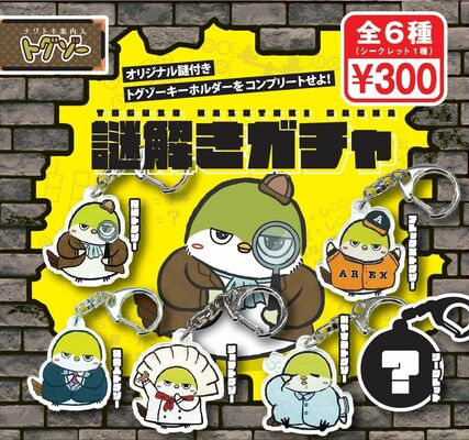 トグゾーの謎解きガチャの台紙
