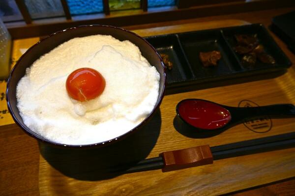 泡雪たまごめしセット