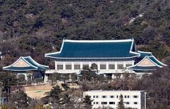 韓国、青瓦台で業務本格化