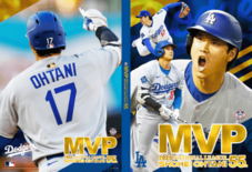 大谷翔平『 2025 NL MVP受賞記念プレミアムフレーム切手セット…