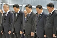 香港火災、政府トップが追悼