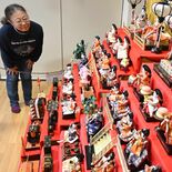昭和のひな壇飾りがお目見え　壬生・とちぎわんぱく公園こどもの城　３月３…