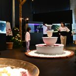 愛らしく華やかに 花と多彩な生き物共演 なかがわ水遊園で「ライトアクア…