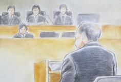 社長、実刑に身じろぎせず