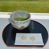 人間国宝の作品で茶を一服　名器で“おもてなし”が好評　佐野・田村耕一美術館