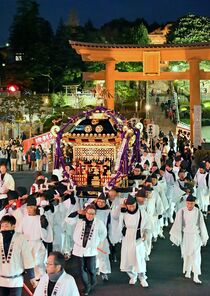 宇都宮二荒山神社で冬渡祭