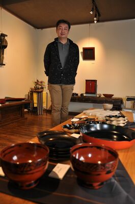 日光で４年ぶりの個展を開いた宮原さん