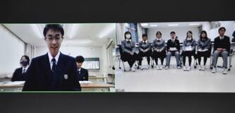 岩手、石川の高校生交流